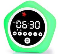 Kids Alarm Clock, Toddler Sleep Training Clock with Night Lights, Ok to Wake Clock for Children