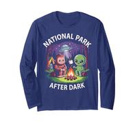 Kids Alien National Park After Dark Bigfoot Camp Crew Long Sleeve T-Shirt