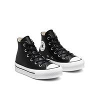 Converse Shoes (High-top Trainers) Chuck Taylor All Star Eva Lift Leather Foundation Hi in Black 2.5 kid