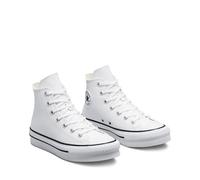 Kids All Star Eva Lift Foundation Leather Trainers White