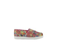 Kids Alpargata Shoes for Mental Health - Classic Style & Comfort - Textile Upper with Adjustable Hook & Loop - Durable Outsole Pink