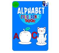 KIDS ALPHABET COLOURING BOOK: LEARN COLOUR DRAW FUN