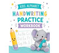 Kids Alphabet Handwriting Practice Workbook Grooved Writing: Lined Worksheets Preschool Kindergarten Tracing Letters Book