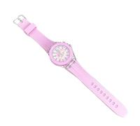 Kids Analog Watch, Kids Wrist Watch - Silicone Strap Watch for Luminous Learning,Easy to Read Kid's Watch, Wrist Watches for Bambi, Pink, Reportez-vous à la description, Refer to description