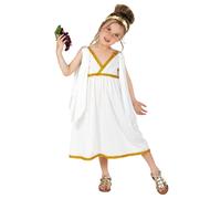 Kids Ancient Greek Goddess Costume S -XL Girls Roman Toga Fancy Dress Book Week