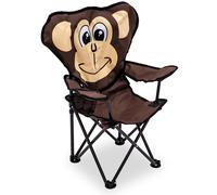 Kids Animal Camping Chairs - Folding Lightweight Comfy Chairs -