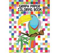 Kids Animal Coloring Book on Math Graph Paper: Drawings on Mosaic Paper for Children , Large Squares to Easily Color, Paint or draw.
