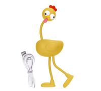 Kids Animal Night Light | Nursery Bedside Lamp,Chick Design 3 Level Dimmable Flexible Joints Desk Accessories Home Decoration for Living Room Bedroom Reading Corner Kids Adults
