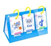 Kids, Animal Themed, 72 Animal Cognitive Cards, Durable And Child Safe, Educational And Fun, 14.5cm, For Home, School