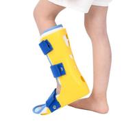 Kids Ankle Foot Orthosis AFO Drop Foot Brace Children AFO Night Splint Walking Sleeping Othopedic Drop Foot Support,Left+Right,M,Left-L
