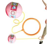 Kids Ankle Skip Ball - LED Glow Ankle Skipping Rope with Bouncy Ball | Training Fitness Sports Toys for Teens Kids Adults Youth Home School Playground Yard Backyard Garden Holiday