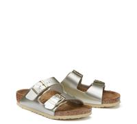 Kids Arizona Double Strap Mules Gold-Coloured