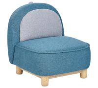 Kids Armchair Dinosaur FABORG Fabric Blue