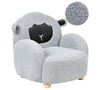 Kids Armchair Sheep ULA Boucle Grey