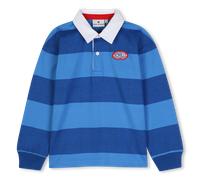 Kids Around - Long Sleeve Polo - Pale Blue - Boy - 6 Years
