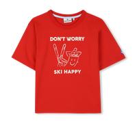 Kids Around - Short Sleeve T-shirt - Bright Red - Boy - 4 Years