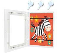 Kids Art Display Frames, Front Opening Changeable A3 Picture Frame for Children's Artwork, Holds 150 Drawings, Wood Crafting Frame, 1 Pack