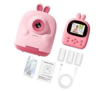 Kids Artistic Printing Instantly Camera With 1080P Double Lens And Safe Print Paper For Child Digital Camera With Printer Kids Photography Toy