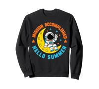 Kids Astronaut Space Last Day of School Graduation Planet Sweatshirt