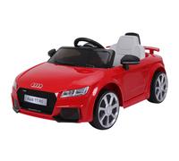 HOMCOM 12V Battery Licensed Audi TT RS Ride-On Car w/ Headlight, Red