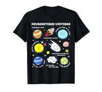 Kids Autism Awareness Neurodiverse Universe Neurodiversity T-Shirt
