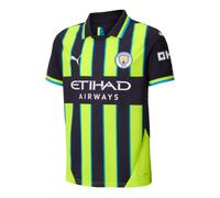 Kids Away Football Shirt Navy 2024-2025 Man City Soccer Sport Jersey Tee Top