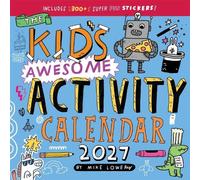 Kid's Awesome Activity Wall Calendar 2027: Includes 300+ Super Fun Stickers!