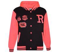 Kids B.B Hooded NYC FOX Jacket Long Sleeve Baseball Coat Girls Boys Age 1-13 Yrs