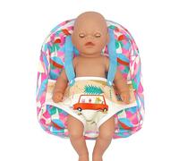 Kids Baby Carrier for Dolls, Baby Dolls Backpack, Adjustable Shoulder Straps Portable Toy Backpack for Home Parenting Classes Shopping Trips Nursery School Childcare Training