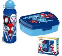 Kids Back to School Lunch Box & Water Bottle Set Travel Picnic Lunch Kit