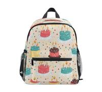 Kids Backpack Birthday Cake Kindergarten Preschool Bag for Toddler Girls Boys