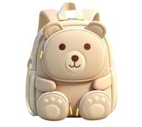 Kids Backpack Boy Cute Bear Design Mini Bag with Adjustable Shoulder Straps | Small Kids Backpack for Nursery Library Museum Picnic Biking Hiking Commuting Weekend