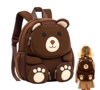 Kids Backpack Boy Cute Bear Design School Bag with Adjustable Shoulder | Girls Backpack for Nursery Library Museum Picnic Biking Hiking Commuting Weekend