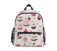 Kids Backpack Cherry Cake Kindergarten Preschool Bag for Toddler Girls Boys