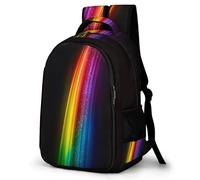TPISLI Kids Backpack Child School Bag Toddler Backpack Kindergarten Rainbow Daypack for Boy Girl Colourful Backpack