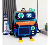 Kids Backpack - Children's Trend Large Capacity Kindergarten Super Cute Robot Bag