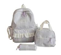 Kids Backpack Girls - Adorable Three Piece Design For A Girl'S Shoulder Student Backpack With A Lightweight And Large Capacity. Suitable For Junior High Girls