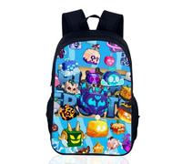 Kids Backpack School, Backpack Kids Fruits，Anime Children's School Bag for Children, Cartoon Animation School Bag,for School or Travel（40×30×13 cm）