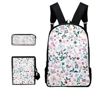 Kids Backpack Set | School Backpack Set Girls School Bag - Innovative Teen Girl Backpack School Pencil Case for Students Men, Style 1, Refer to description