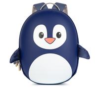 Kids Backpack Travel Holiday 4 Litre Bag Blue Penguin boppi Tiny Trekker