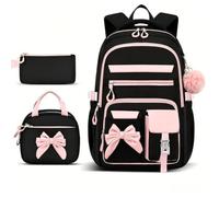 Kids Backpack With Lunch And Pencil Lightweight Casual Daypack For School Travel Outdoor (One Size)