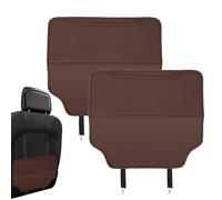 Kids Backseat Cover, 2-Piece Waterproof Seat Protector, Anti-Kick Mat, Resilient Car Accessory, Easy Installation Design, Ideal for Pets, Dogs, Cats, Vehicles, Family Trips, and Child Safety