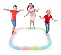 Kids Balance Beams Toddler Stepping Stones Balance Tactile w/Non-slip Mats