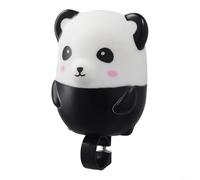 Kids Balance Bike and Scooter Bell with Dinosaur Print and Super Loud Ring for Alerting Others (Panda)