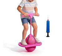 Kids Balance - Fun Hopping Ball, Bounce Toy, with Safety Handle, Jump Play, Inflatable Ball, Activity Set for Encouraging Active Play and Physical Fitness During Indoor and Outdoor Fun