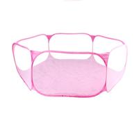 Kids Ball Pit,Ocean Ball Pool, Foldable Large Pop Up Toddler Ball Pits Tent Indoor & Outdoor Balls Pit Pool Play Tent for Toddlers Girls, Boys Rabbits Hamster Chinchillas (Balls Not Included) (Pink)