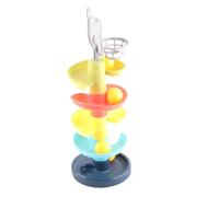 Kids Ball Tower Toy Explorative Early Childhood Development Sensory Hand-Eye Coordination for Toddlers, Easter Gift ABS Blue 45 X 12.5cm (Genericndgi8s0mw3-221205GS01-3)