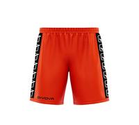 Kids band shorts Givova Poly Orange XS