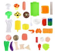 Kids Barbecue Pretend Play Set,BBQ Grill Pretend Play Kit,Colorful Kitchen Cooking For Children,Realistic Garden Kitchen BBQ Grill Accessory,Multi Player Cooking Game For Boys Girls