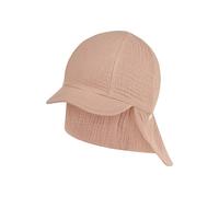 Kids' baseball cap with neck cover and UV protection Sterntaler Marron 51/53 cm